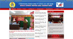 Desktop Screenshot of cdhanghaivn.org.vn